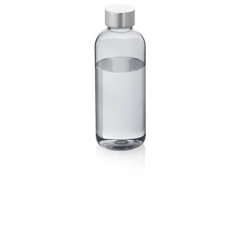 Transparentní plastová láhev, černá Transparentní plastová láhev, černá